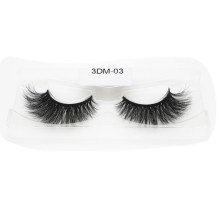 3D Mink Eyelashes Hand Made 100% Fur Material Eyelash 3dm-03 - Mcds Inci Coa BV Sg ISO9001